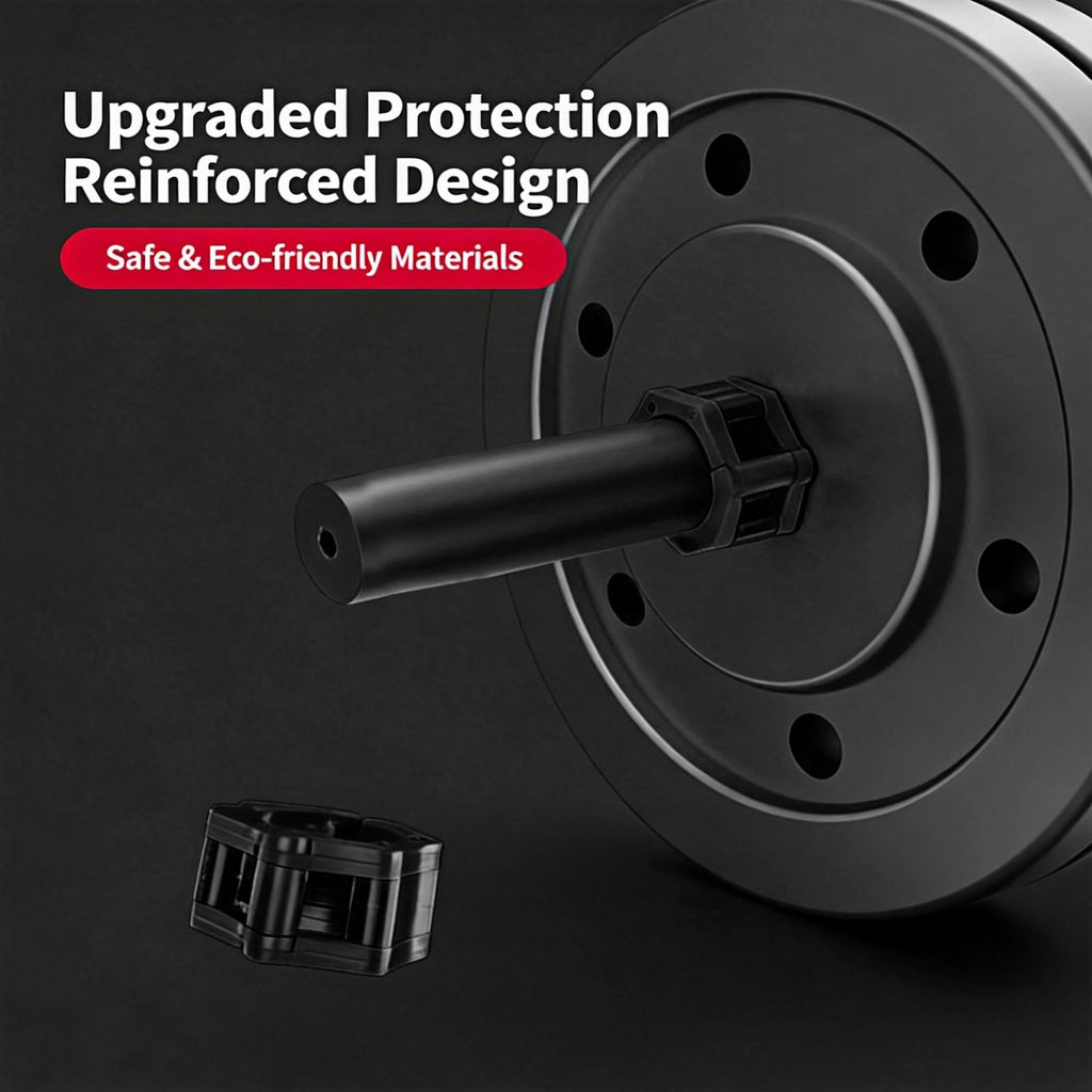 Beloadence Barbell Clamps, Gym Accessories, Olympic Barbell Clamps, Diameter 2 Inch, for Workout Weightlifting Fitness Training